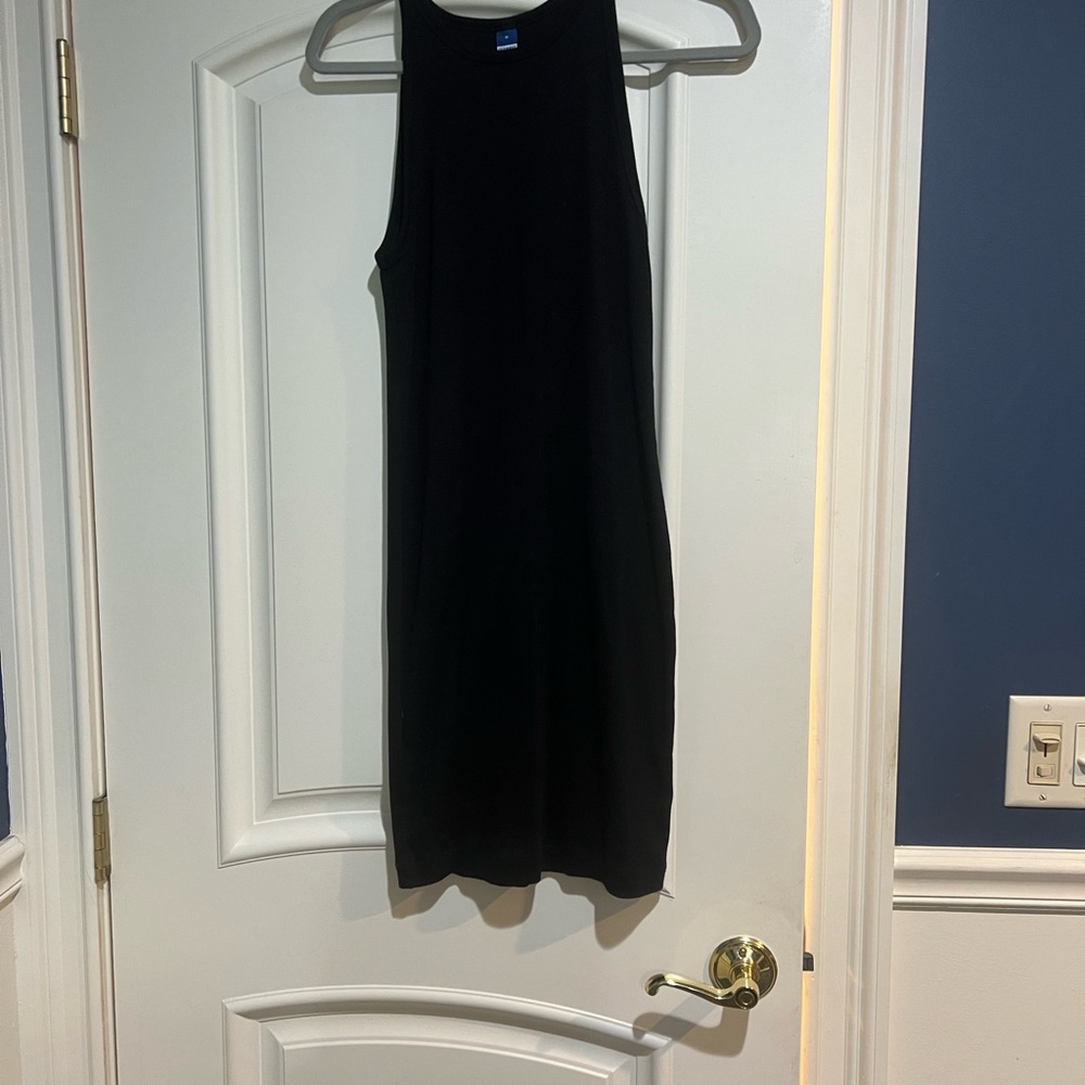 Old Navy Black Form Fitting Dress